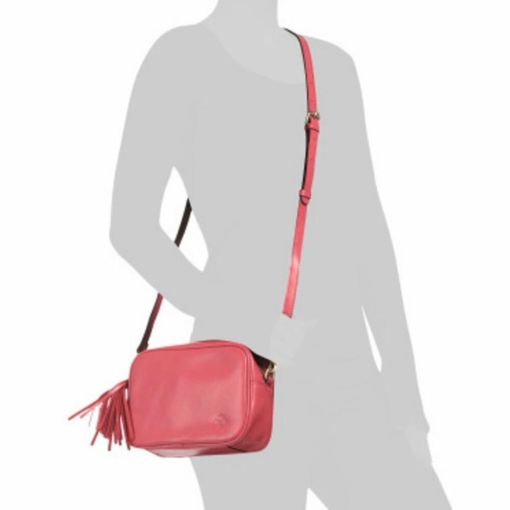 Patricia Nash Leather Josie Crossbody Pink - Picture 2 of 7